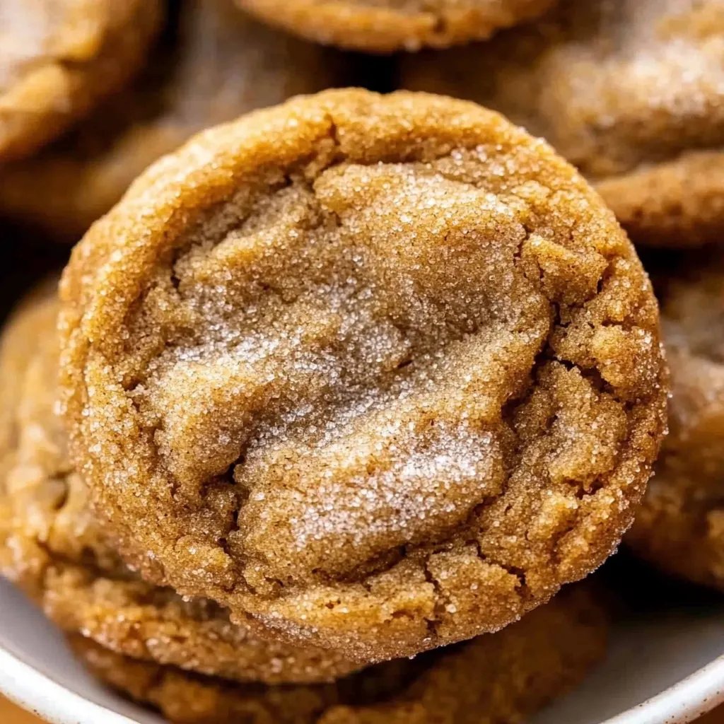 Brown Butter Pumpkin Snickerdoodle Cookies