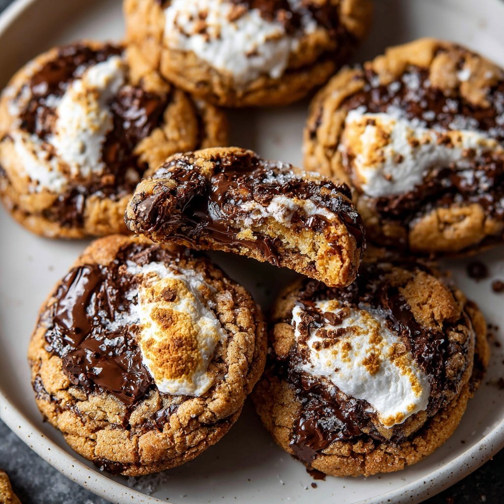 Chocolate Marshmallow Swirl Cookies Recipe for a Sweet Treat