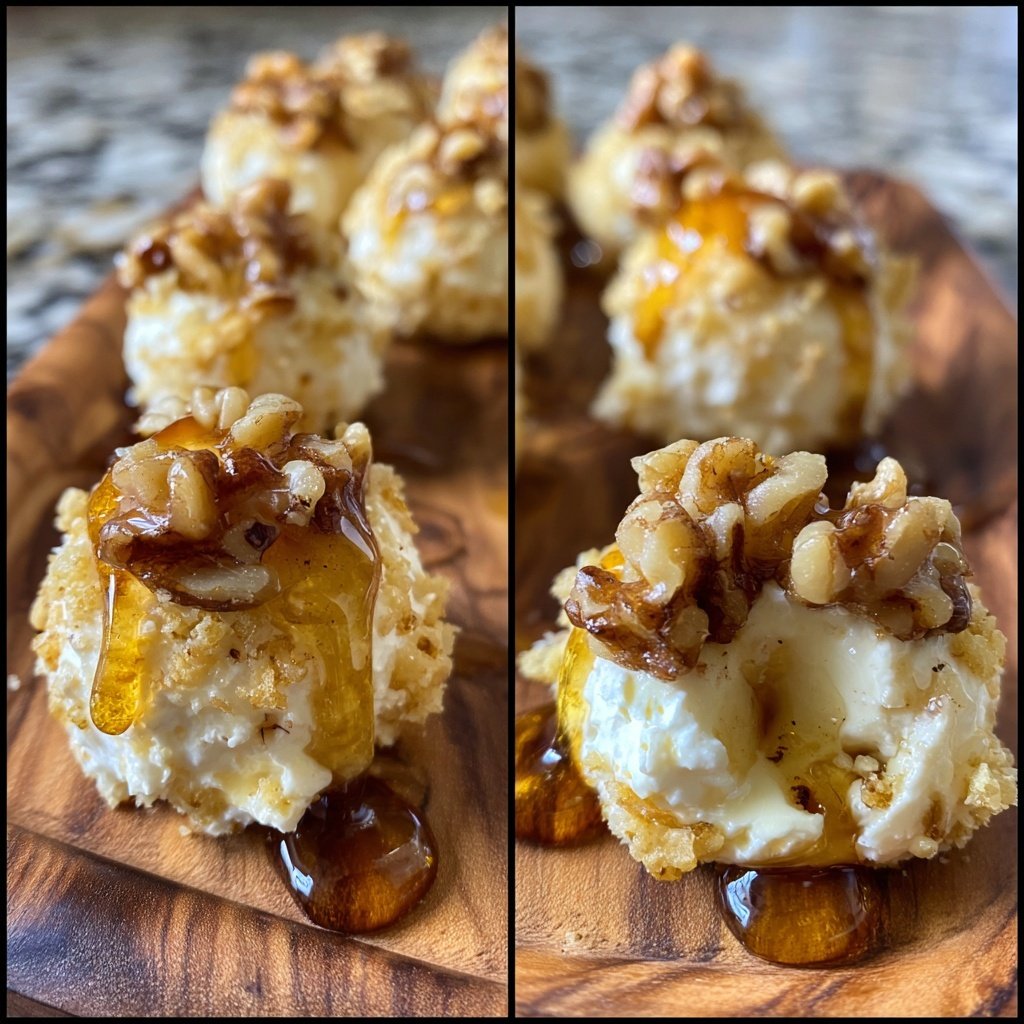 Sweet & Savory Goat Cheese & Honey Bites – A Perfect Appetizer!
