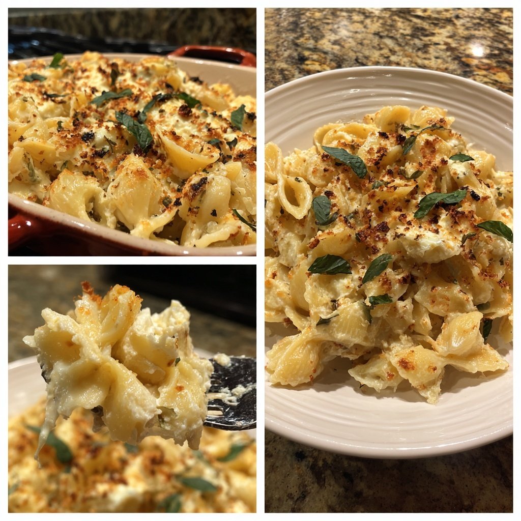 Baked Ricotta Lemon Pasta