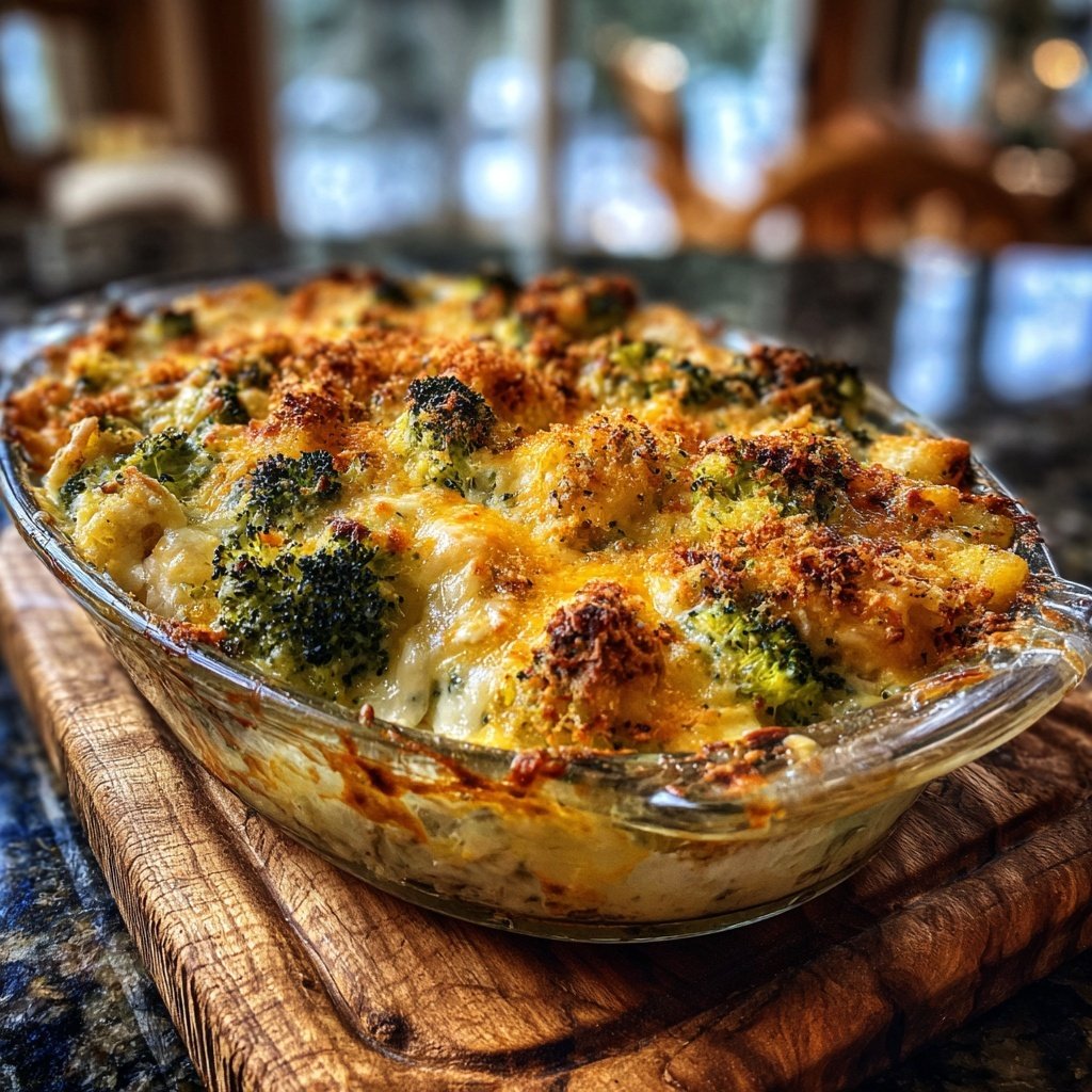 Healthy Chicken And Broccoli Casserole