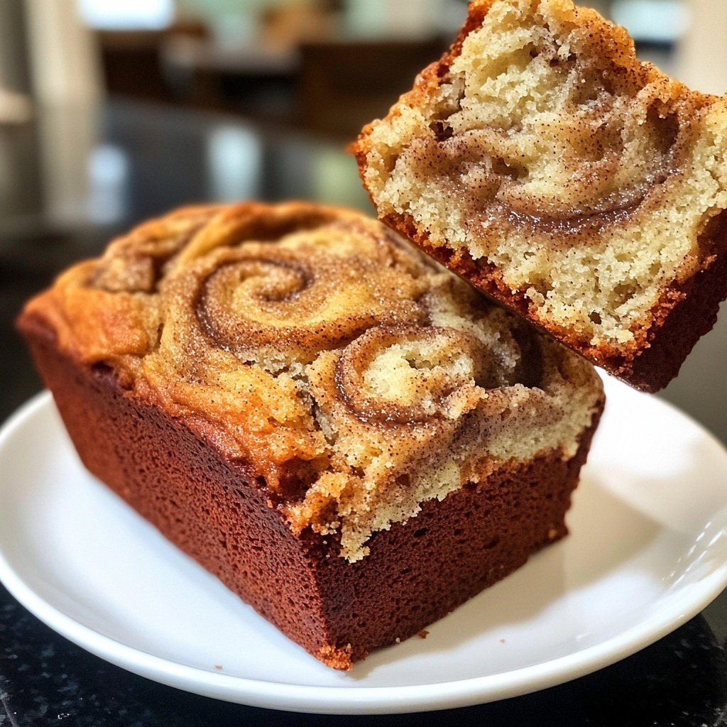 Homemade Cinnamon Swirl Banana Bread – Perfect for Brunch!