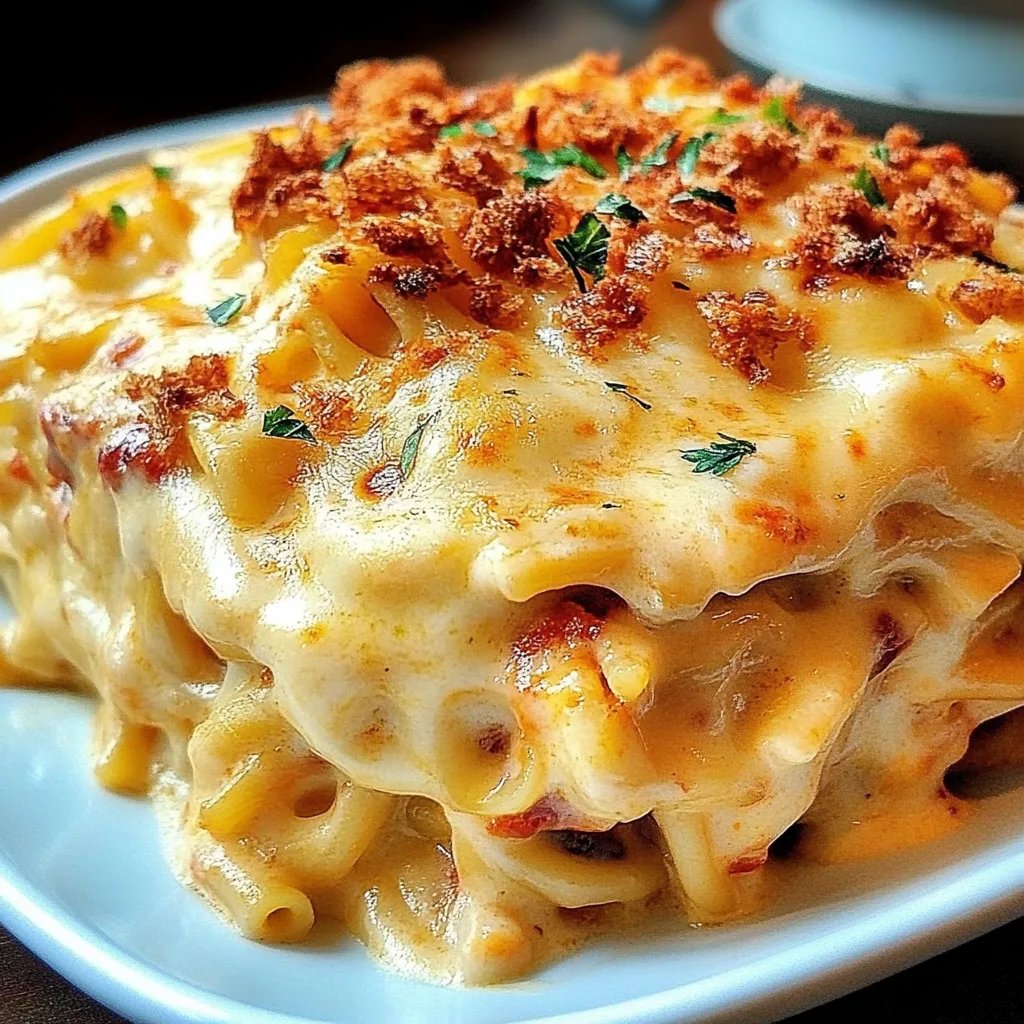 Spicy Southern Chicken Spaghetti Casserole