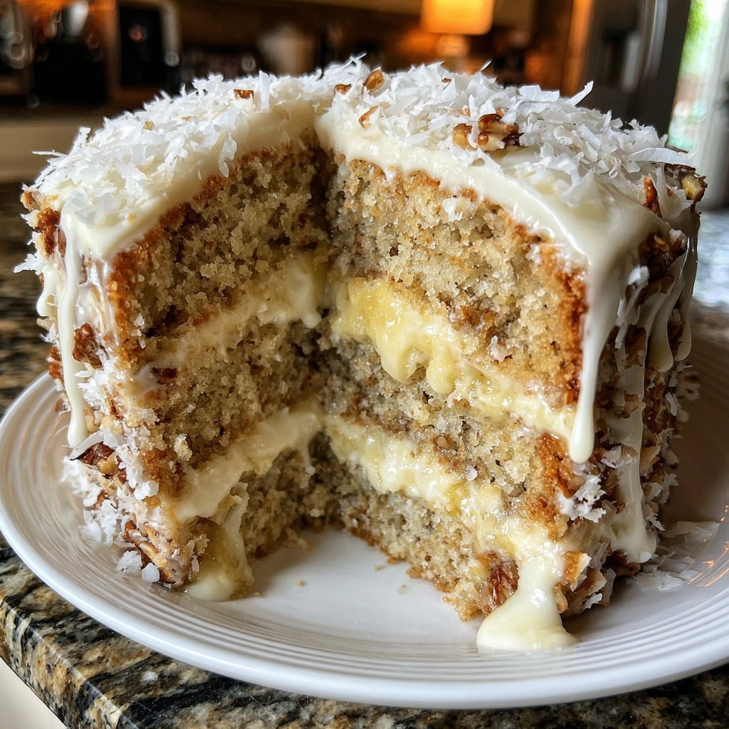 White German Chocolate Cake