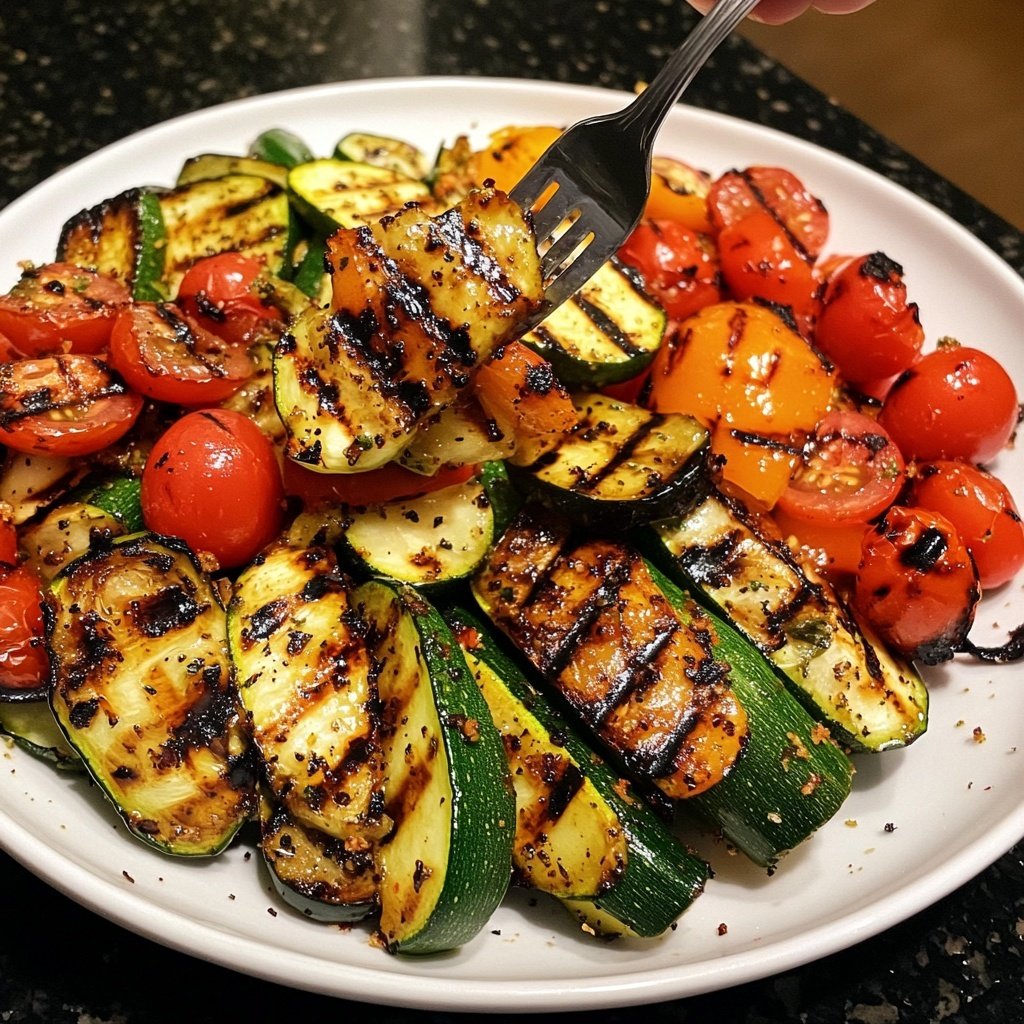 Healthy Grilled Vegetable Bowl
