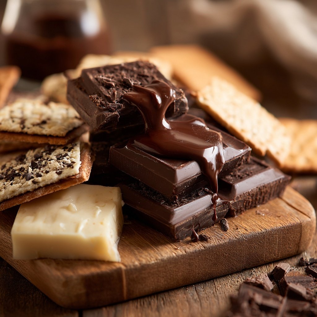 Cheese and Chocolate Valentine Board