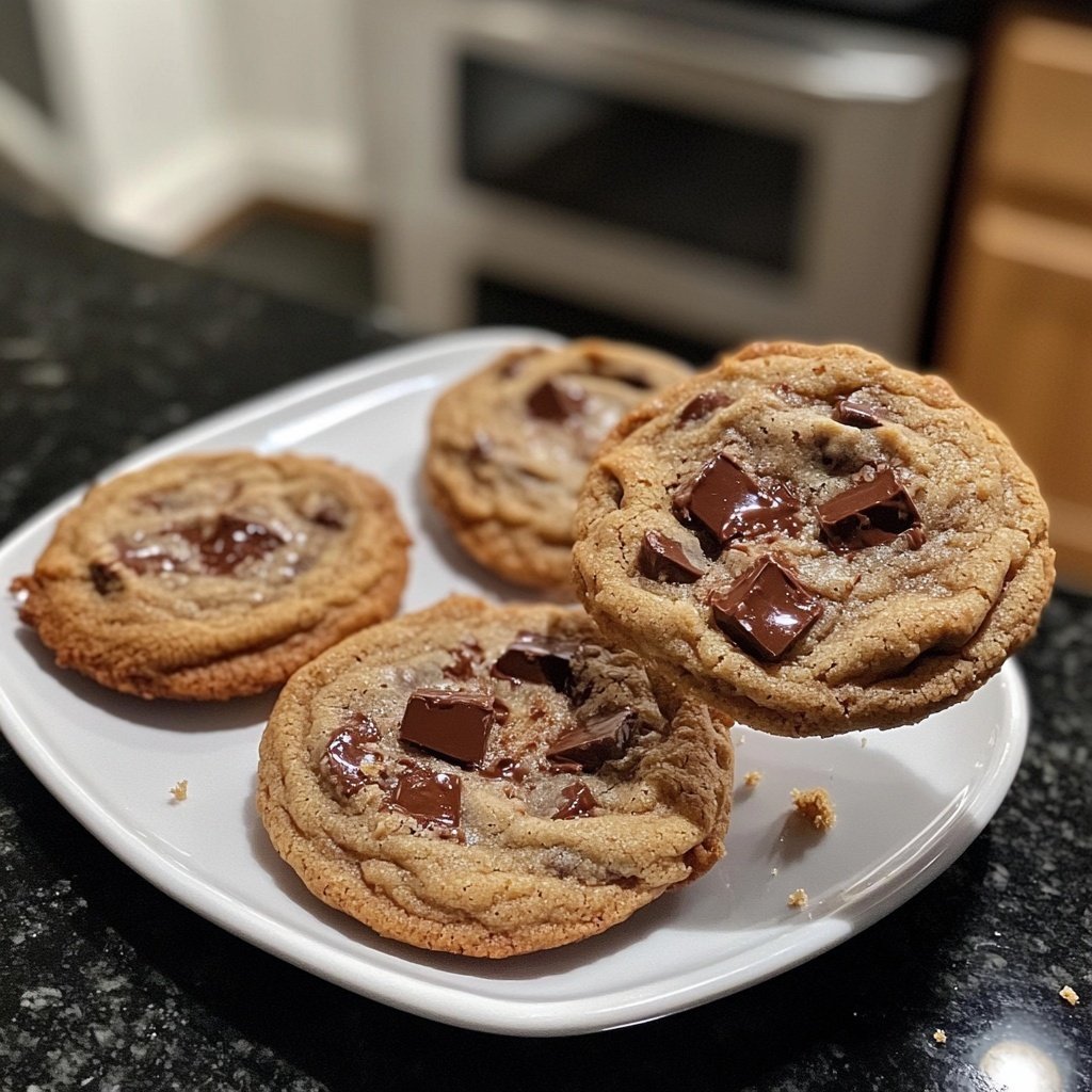 Bakery-Style Chocolate Chip Cookies