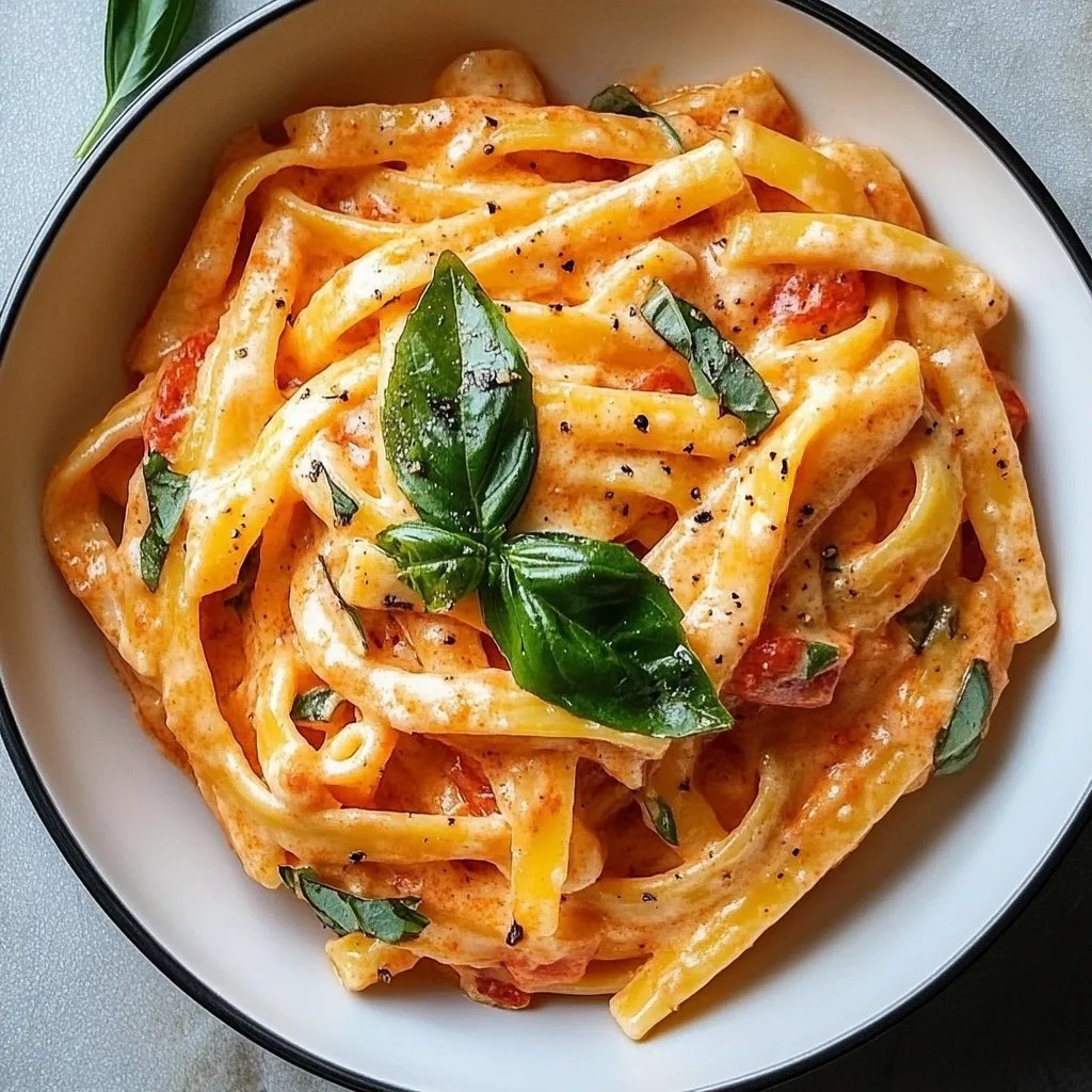 One Pot Creamy Tomato Pasta