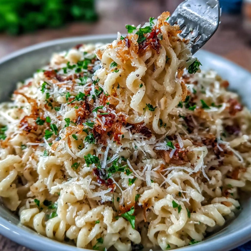 Quick Easy Garlic Parmesan Pasta